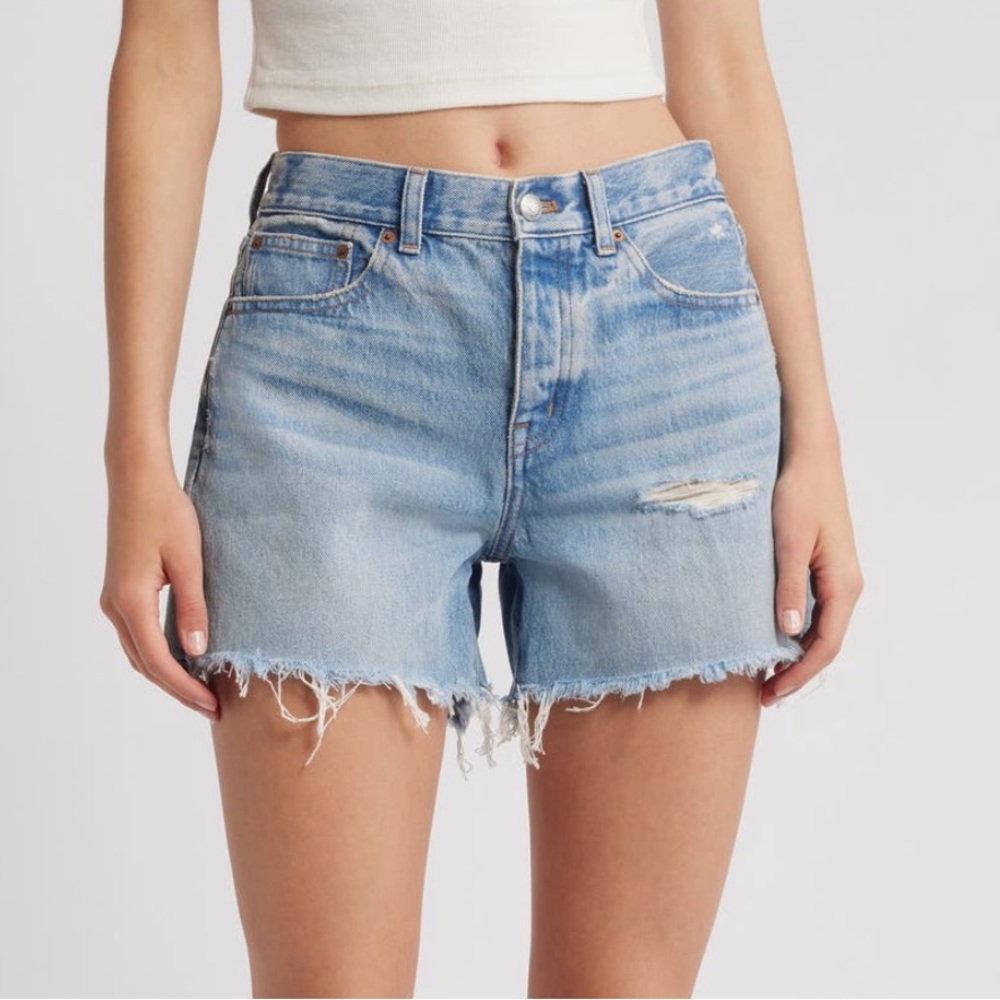 Madewell curvy Brynn shorts 4in inseam